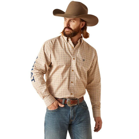 ARIAT TEAM CONRAD MENS LONG SLEEVE SHIRT - WHITE [SZ:S]