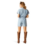 ARIAT HERRINGBONE WOMENS ROMPER - VIRGINIA [SZ:S]