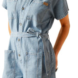 ARIAT HERRINGBONE WOMENS ROMPER - VIRGINIA [SZ:S]