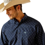 ARIAT PERCY MENS LONG SLEEVE SHIRT - MIDNIGHT [SZ:M]