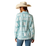 ARIAT VENTTEK STRETCH WOMENS LONG SLEEVE SHIRT - NORA PRINT [SZ:XS]