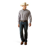 ARIAT WALKER WRINKLE FREE MENS LONG SLEEVE SHIRT - SKYWAY [SZ:S]