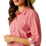 ARIAT VENTTEK LONG SLEEVE SHIRT - LYLA GEO STRIPE PRINT [SZ:S]