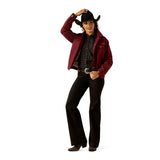 ARIAT GRIZZLY RANCHER WOMENS JACKET - TAWNY PORT [SZ:XS]