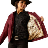 ARIAT GRIZZLY RANCHER WOMENS JACKET - TAWNY PORT [SZ:XS]