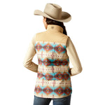 ARIAT CRIUS WOMENS INSULATED VEST - SERRANO SOUTHWEST PRINT [SZ:S]