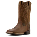 ARIAT MENS PLANO BOOT - WOODY TAN [SZ:9.0]