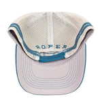 ROPER TRUCKER LOGO CAP - PETROL 