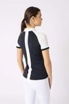 B VERTIGO GEMMA WOMENS SHOW SHIRT - DARK NAVY [SZ:EU 34/ AU 6]