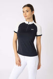 B VERTIGO GEMMA WOMENS SHOW SHIRT - DARK NAVY [SZ:EU 34/ AU 6]