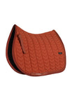 B VERTIGO EMPOWERMENT JUMPING SADDLE PAD - CINNABAR