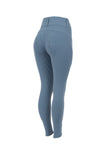 HORZE SOPHIE LADIES HIGH WAIST FULL GRIP BREECHES - BLUE FUSION [SZ:36 (6)]