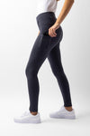 HORZE SERENA FULL GRIP MID SEASON TIGHTS - INK NAVY [SZ:34]