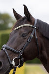 HORZE NATURE MADE LEISURE BROWBAND - BLACK [SZ:PONY]