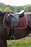 HORZE PHYSICAL SOPHISTICATION ALL PURPOSE PAD - BURGUNDY BROWN [SZ:FULL]