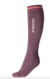 B VERTIGO RAJA SOCKS - BURGUNDY [SZ:EU 35-38/ AU 4-7]