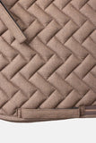 HORZE NATURE MADE LEISURE DRESSAGE PAD - ESPRESSO BROWN [SZ:FULL]