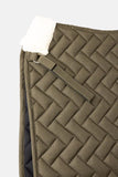 HORZE NATURE MADE LEISURE DRESSAGE PAD - OLIVE GREEN [SZ:FULL]