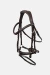 HORZE NATURE MADE LEISURE BRIDLE - ESPRESSO BROWN [SZ:COB]