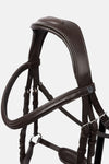 HORZE NATURE MADE LEISURE BRIDLE - ESPRESSO BROWN [SZ:COB]