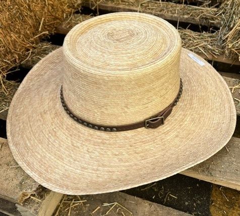 SUNBODY HAT - OAK ELKO WITH OLD WEST BAND [SZ:55]