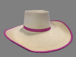 SUNBODY AVA 4.5" BRIM BOUND EDGE MAGENTA SPOTS