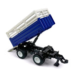 BIG COUNTRY TOYS REMOTE CONTROL TRACTOR & TRAILER COMBO - BLUE/WHITE [SZ:44]