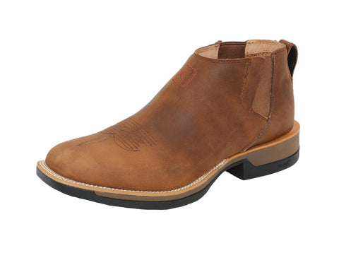 TWISTED X 4 MENS TECH X1 CHELSEA BOOT - RUST BROWN [SZ:12EE]