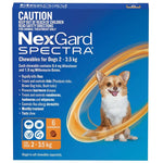 NEXGARD SPECTRA 2KG-3.5KG 3 PACK