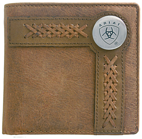 WALLET ARIAT BIFOLD ACCENT OVERLAY WLT2102A 