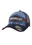 CAP WRANGLER MENS HENRY TRUCKER ROYAL BLUE