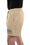 SHORTS BULLZYE MENS DREW RUGGERS - STONE