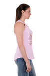 PURE WESTERN CAPRI WOMENS TANK - PINK