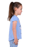 THOMAS COOK CHARLOTTE GIRLS SHORT SLEEVE TEE - POWDER BLUE