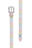 PURE WESTERN BRITT BELT - RAINBOW [SZ:XS]