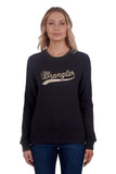 WRANGLER STELLA WOMENS CREW - BLACK [SZ:8]