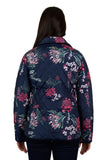 THOMAS COOK FLORA REVERSIBLE JACKET - NAVY [SZ:S]