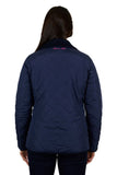 THOMAS COOK FLORA REVERSIBLE JACKET - NAVY [SZ:S]