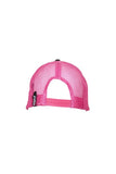 BULLZYE MACKAY HIGH PROFILE TRUCKER CAP - BLACK/PINK 