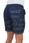 PURE WESTERN DREW MENS BOARDSHORTS - NAVY/TAN [SZ:XS]