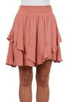 PURE WESTERN CHELSEA SKIRT - RUST [SZ:8]