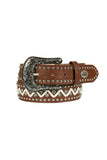 PURE WESTERN ZAHLI BELT - TAN [SZ:XS]