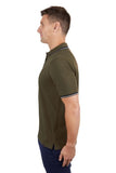 THOMAS COOK LOGAN TAILORED SHORT SLEEVE MENS POLO - DARK TAN [SZ:S]