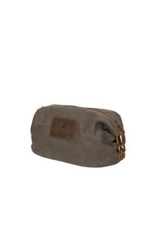 THOMAS COOK FRANKLIN WASH BAG - CHARCOAL 