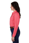 THOMAS COOK LAURA WOMENS LONG SLEEVE SHIRT - CORAL [SZ:8]