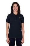 THOMAS COOK MIA WOMENS SHORT SLEEVE POLO - NAVY [SZ:8]