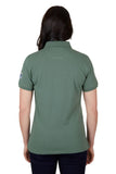 THOMAS COOK LUNA WOMENS SHORT SLEEVE POLO - KHAKI [SZ:8]