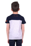 THOMAS COOK BOYS RILEY 1 POCKET HENLEY SHORT SLEEVE TEE [SZ:2]