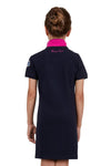 THOMAS COOK LUNA GIRLS SHORT SLEEVE POLO DRESS - NAVY [SZ:8]