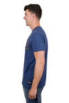 WRANGLER LIAM SHORT SLEEVE MENS TEE - DENIM [SZ:S]